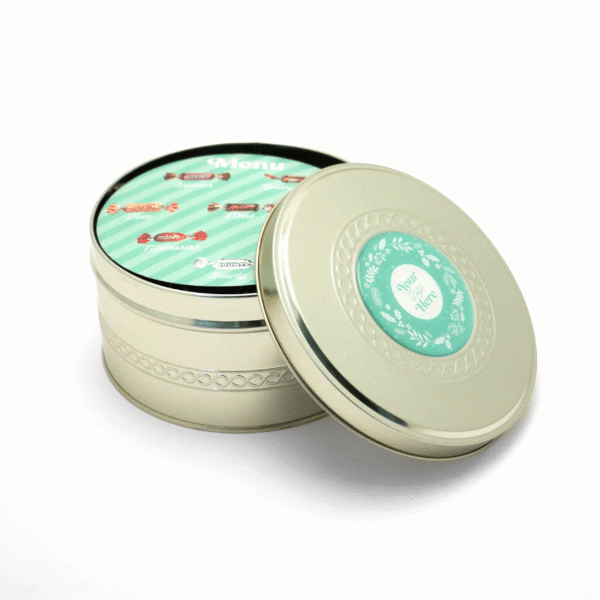 Gold Treat Tin - Celebrations