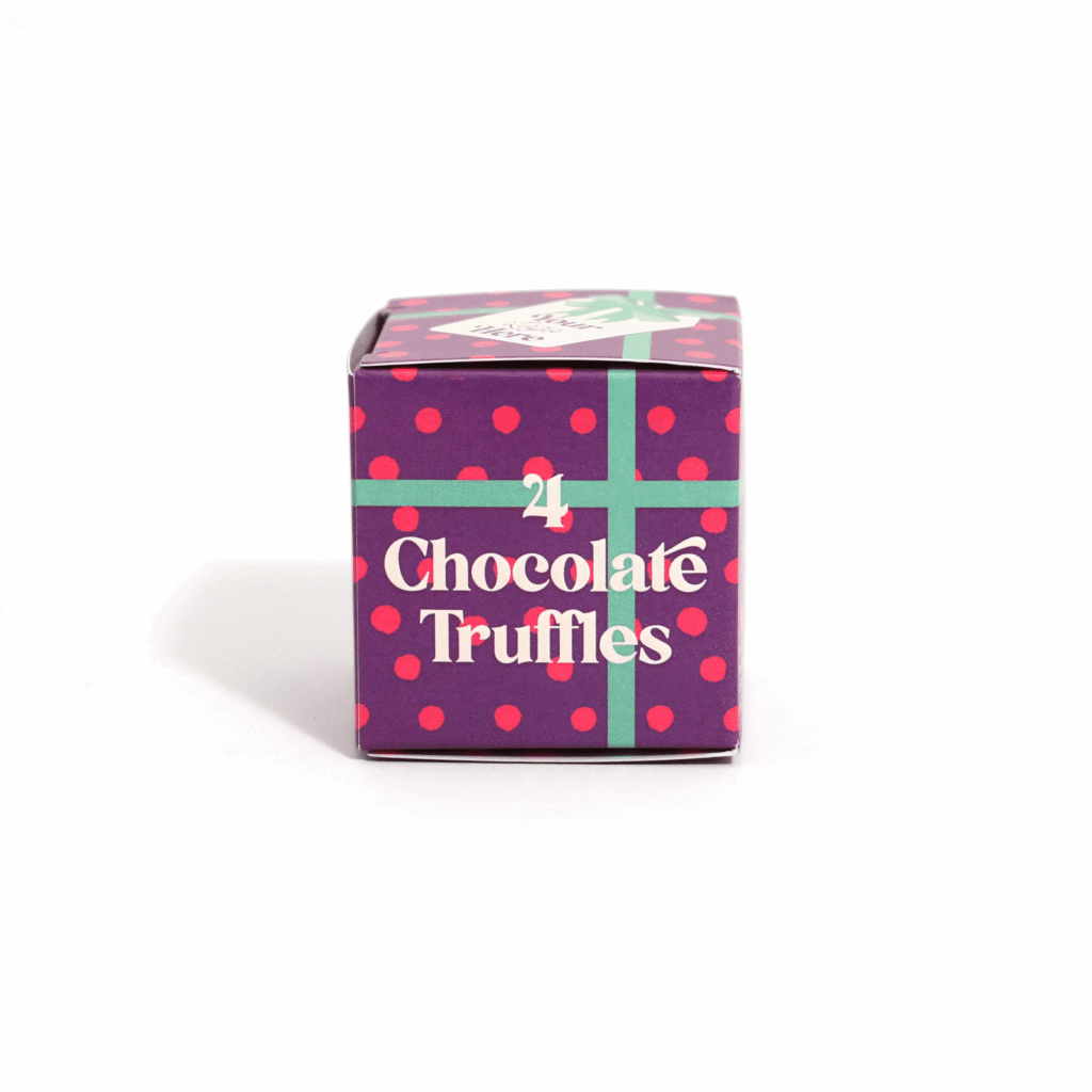Eco Maxi Cube Chocolate Truffles