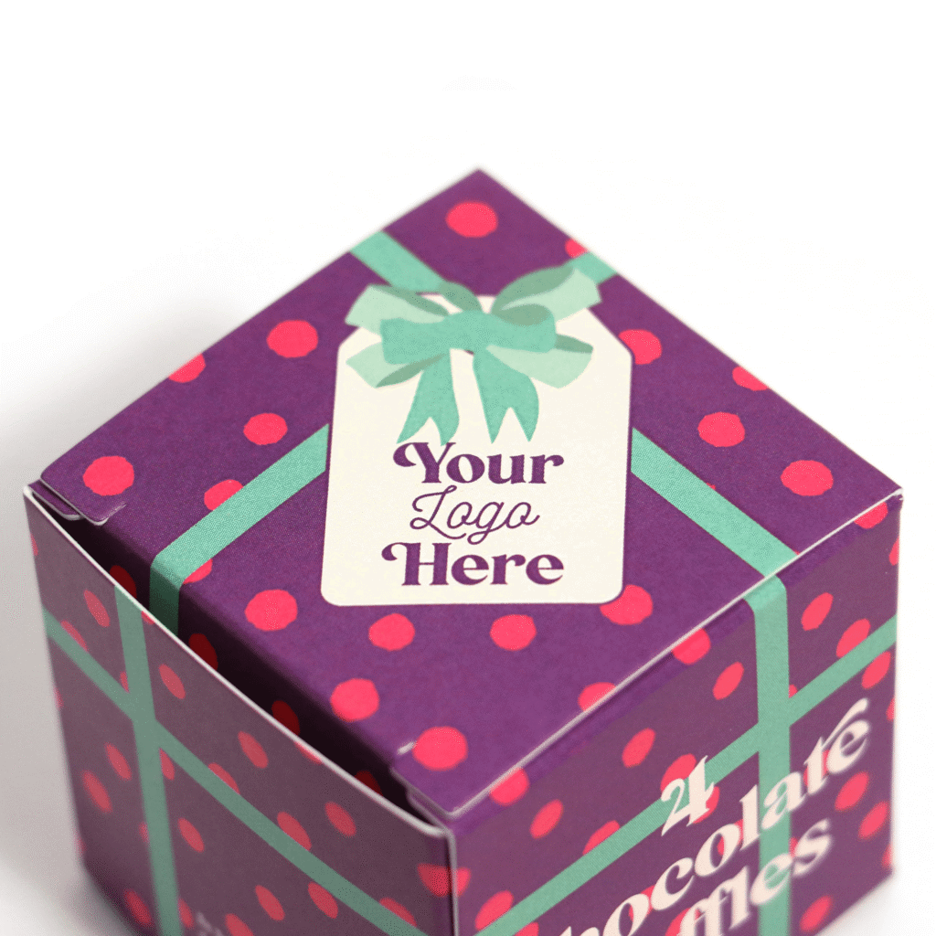 Eco Maxi Cube Chocolate Truffles