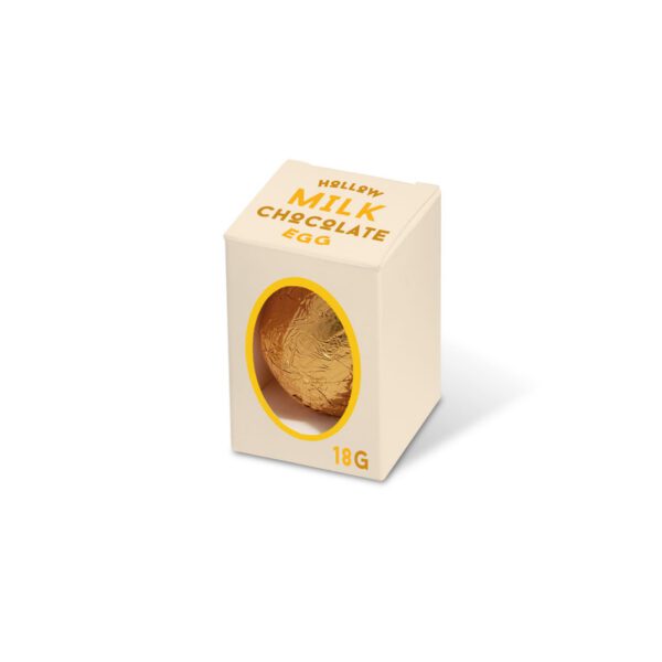 Easter - Eco Mini Egg Box - Hollow Chocolate Eggs