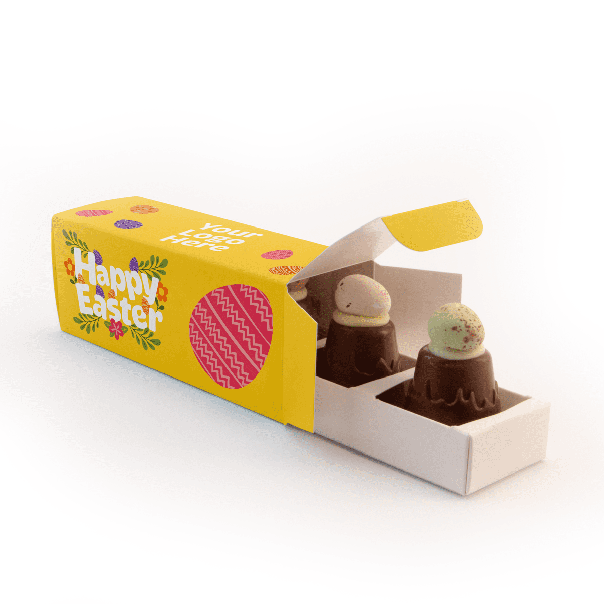 Easter Eco Sliding Box - Mallow Mountain with Speckled Egg - Image 1