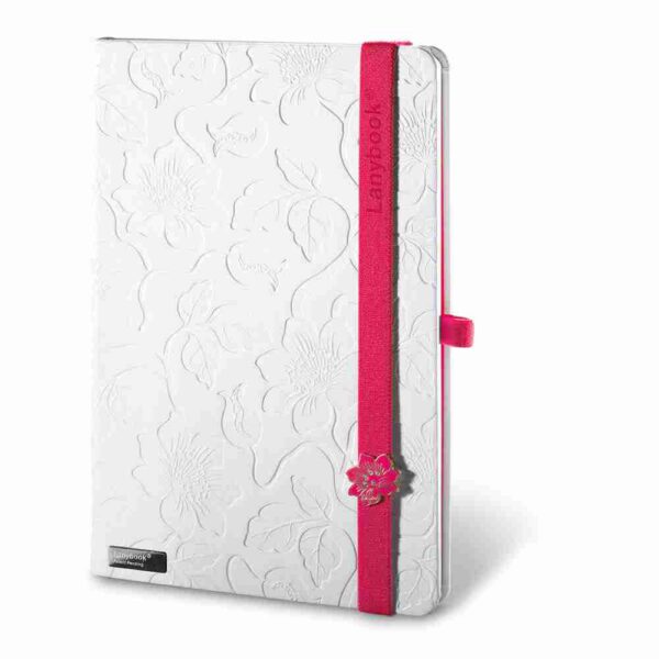 LANYBOOK INNOCENT PASSION WHITE. Notepad