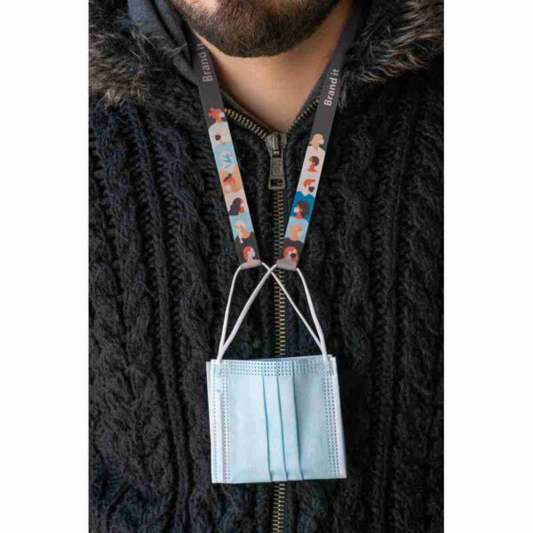 Sublimation RPet Mask Holder Duo Set