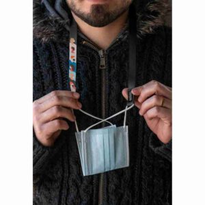 Sublimation RPet Mask Holder Duo Set