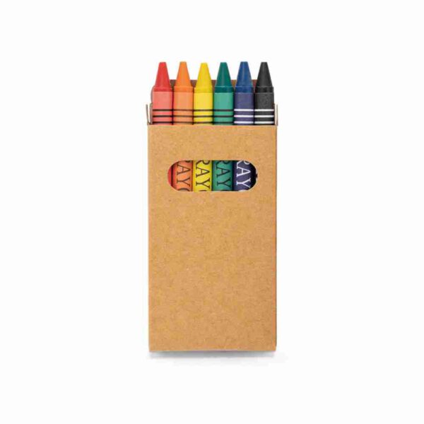 EAGLE. Box with 6 crayon