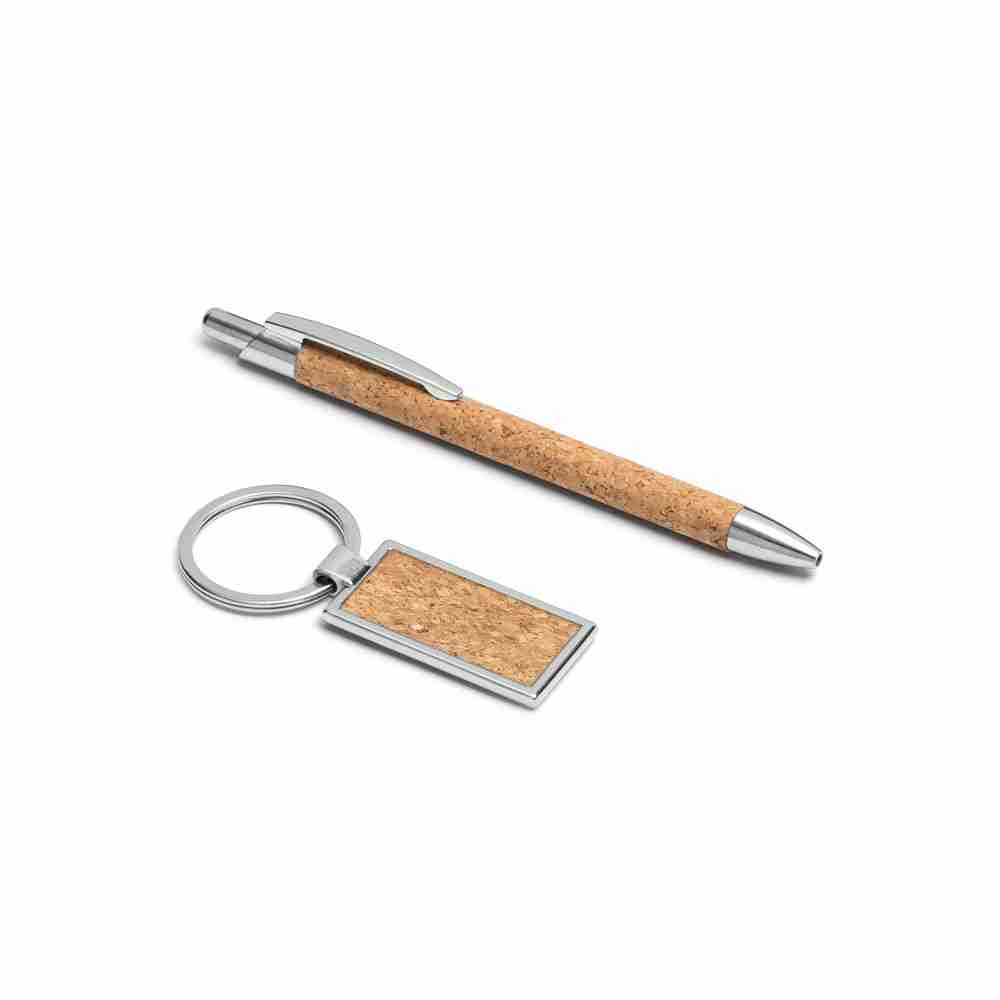 LAVRE. Ballpoint and keyring set - Image 6