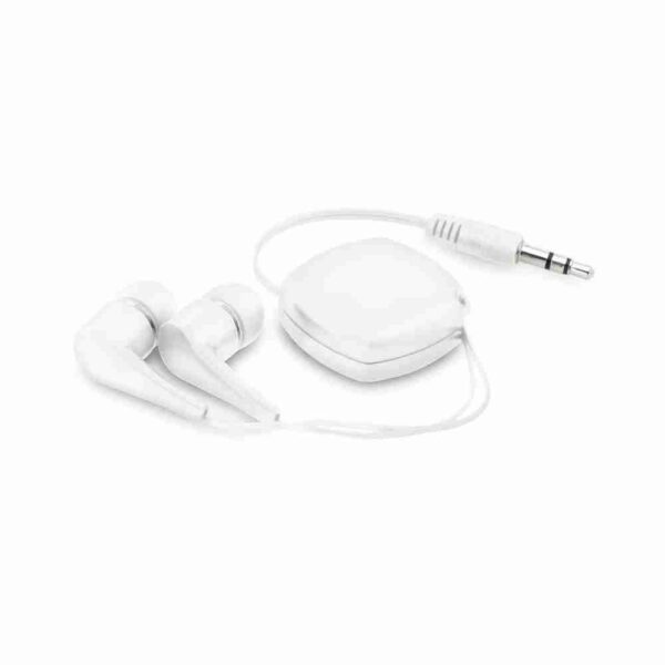 PINEL. Retractable earphones