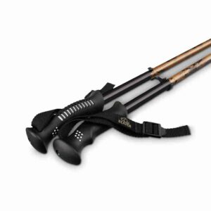 TREKER. Metal telescopic trekking poles - Image 3