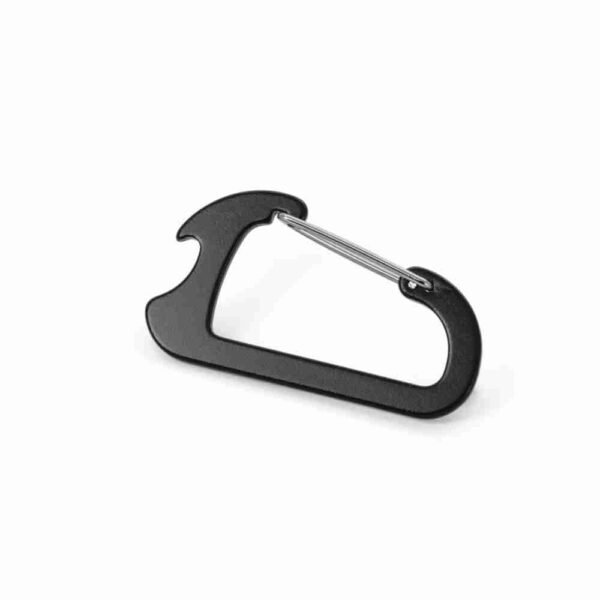 CLOSE. Carabiner clip