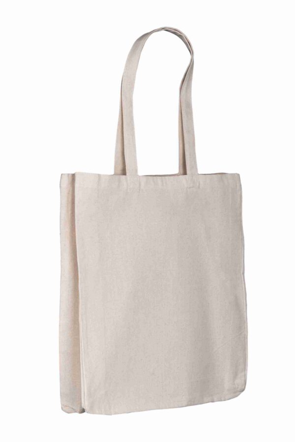 Natural 10oz Canvas Tote Shopper (Gusset)