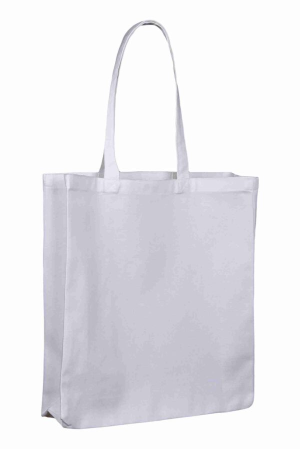 White 10oz Canvas Tote Shopper