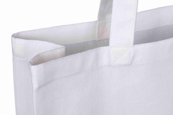 White 10oz Canvas Tote Shopper