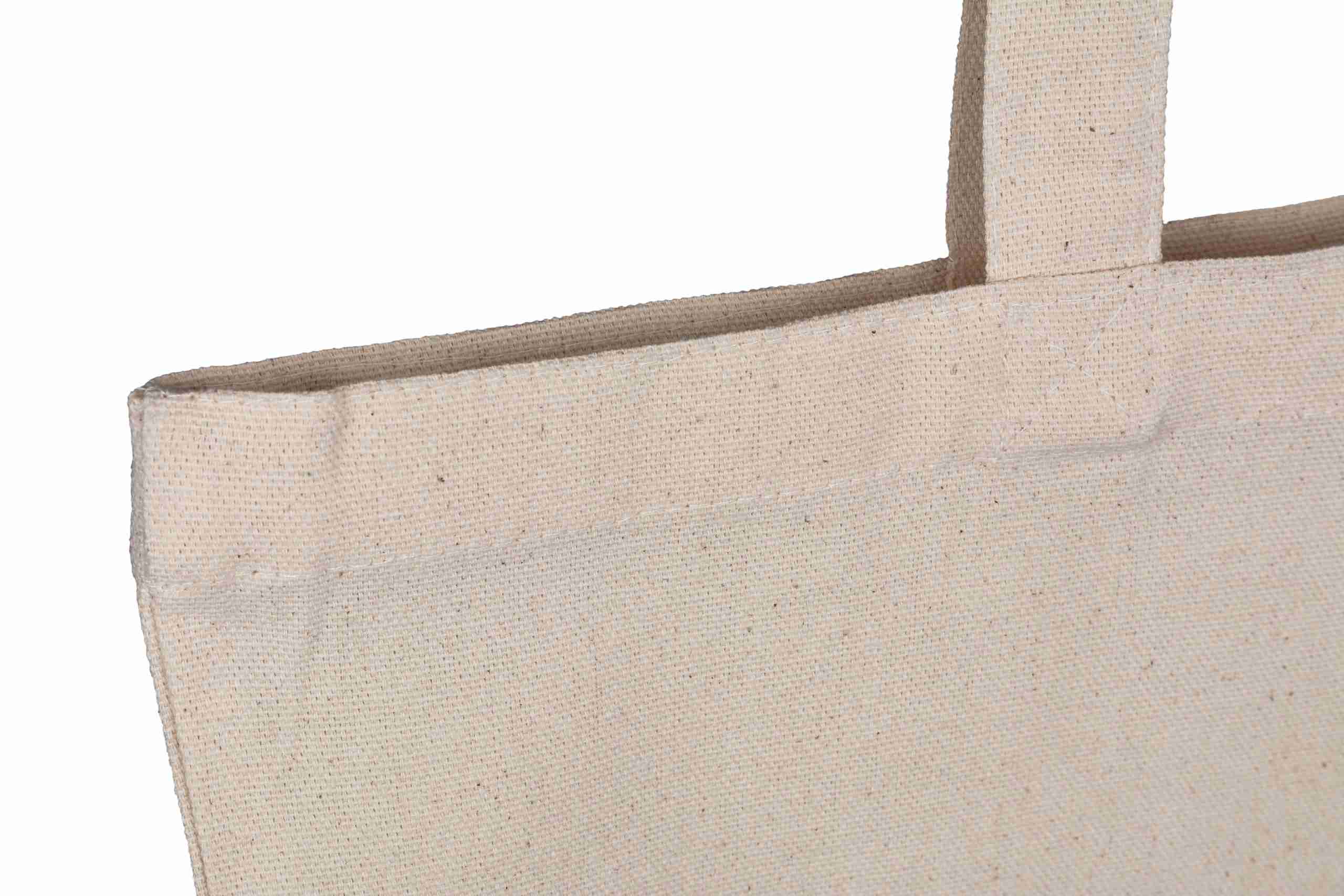 Natural 8oz Canvas Tote Shopper - Image 3