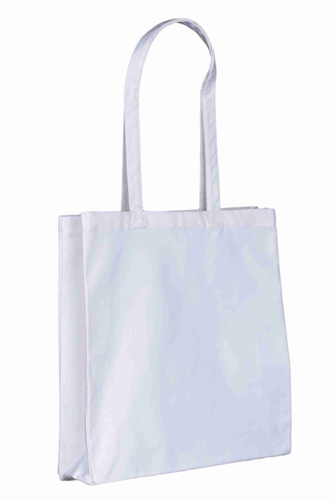 White 8oz Canvas Tote Shopper