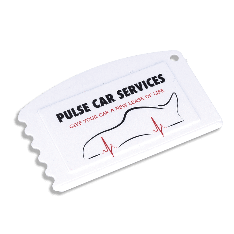 Recycled Credit Card Ice Scraper - Image 1