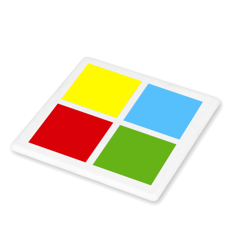 Recycled Square Coaster - Image 1