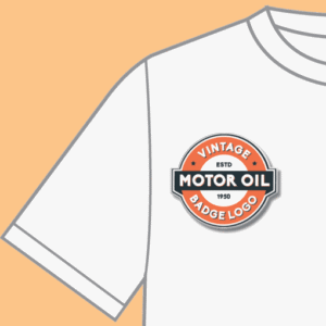 Recycled Custom Shape Badge