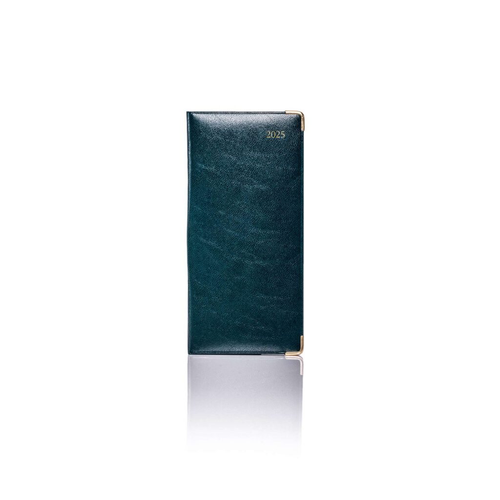 De Luxe Pocket Weekly Diary Gold Trim