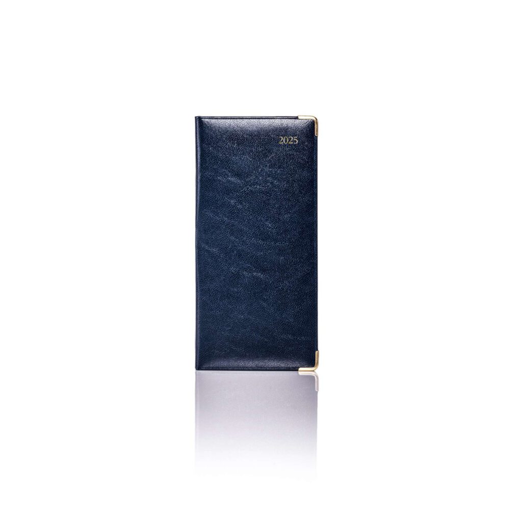 De Luxe Pocket Weekly Diary Gold Trim
