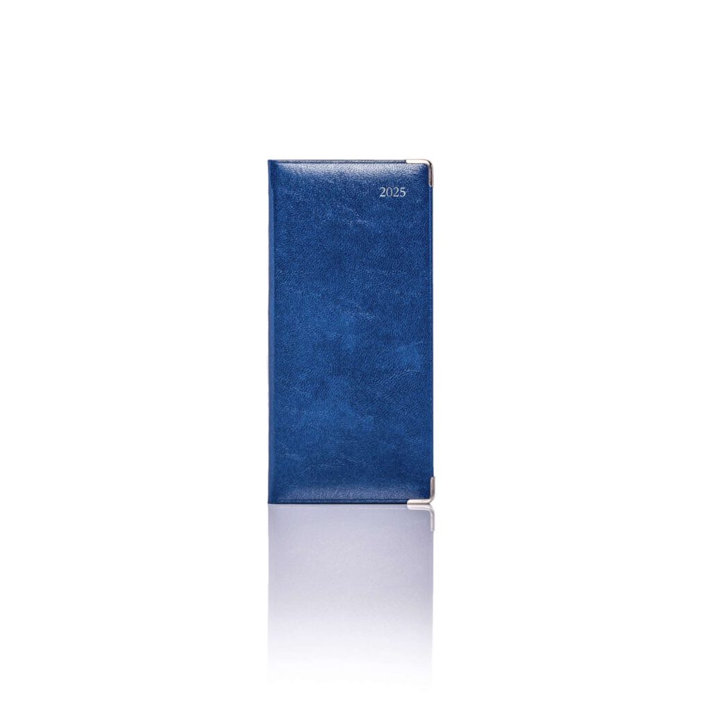De Luxe Pocket Weekly Diary Silver Trim