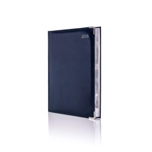 De Luxe A5 Daily Diary Silver Trim - Image 3