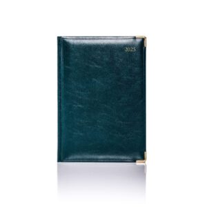 De Luxe A5 Daily Diary Gold Trim - Image 4