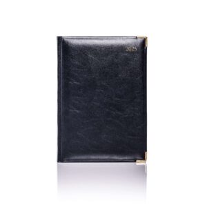 De Luxe A5 Daily Diary Gold Trim - Image 7