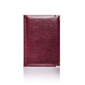 De Luxe A5 Daily Diary Gold Trim - Image 9
