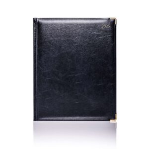 De Luxe Quarto Weekly Diary Gold Trim - Image 3