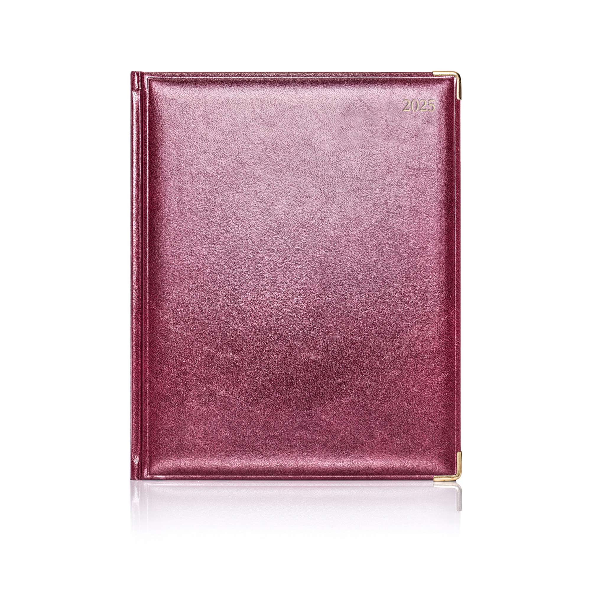 De Luxe Quarto Weekly Diary Gold Trim - Image 8
