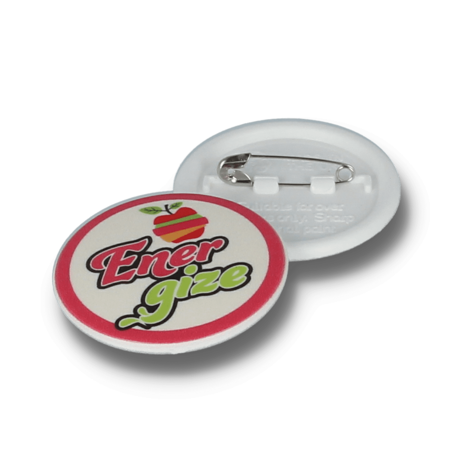 Recycled Badge 37mm Circular - Image 1