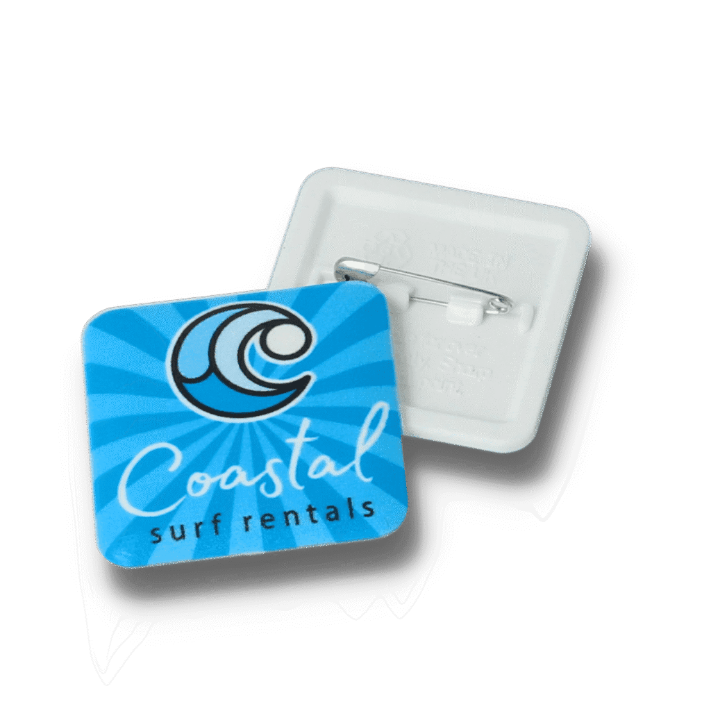 Recycled Badge 37mm Square