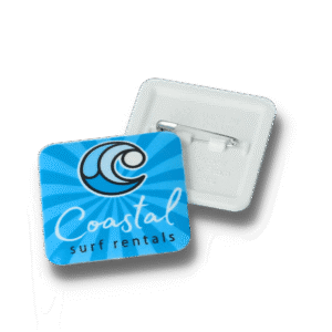 Recycled Badge 37mm Square