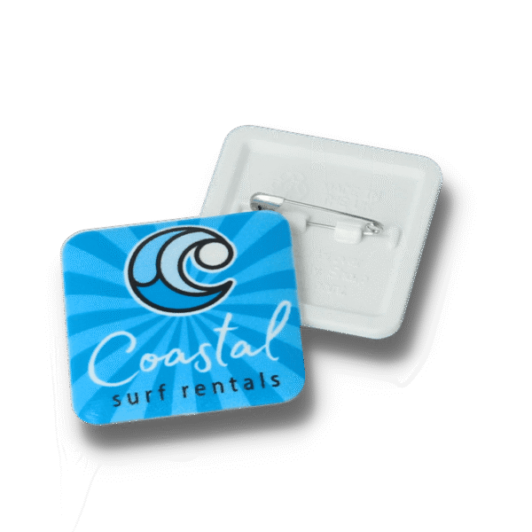 Recycled Badge 37mm Square