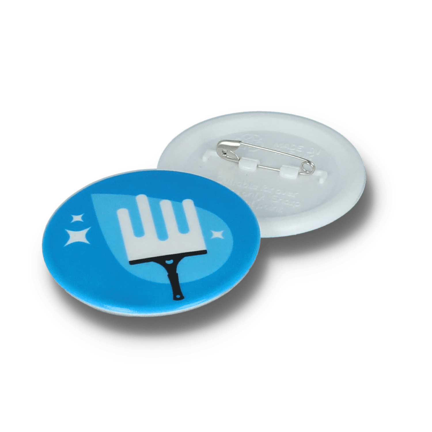 Recycled Badge 45mm Circular - Image 1