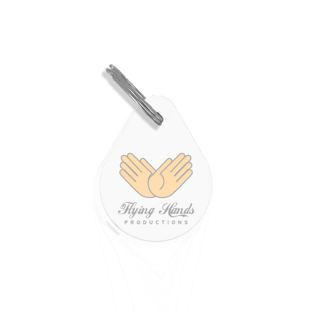 Recycled Deluxe Tear Drop Keyring