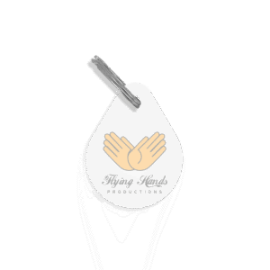 Recycled Deluxe Tear Drop Keyring