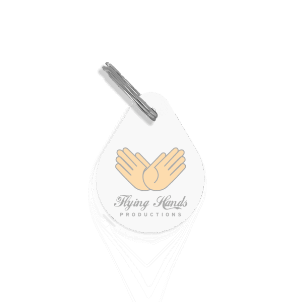 Recycled Deluxe Tear Drop Keyring