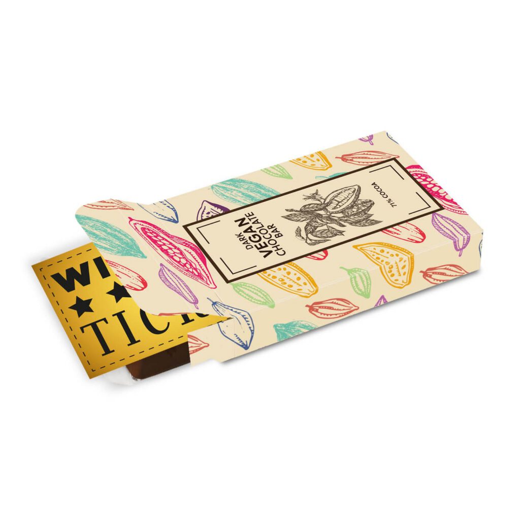 Eco 6 Baton Bar Box - Vegan Dark Chocolate