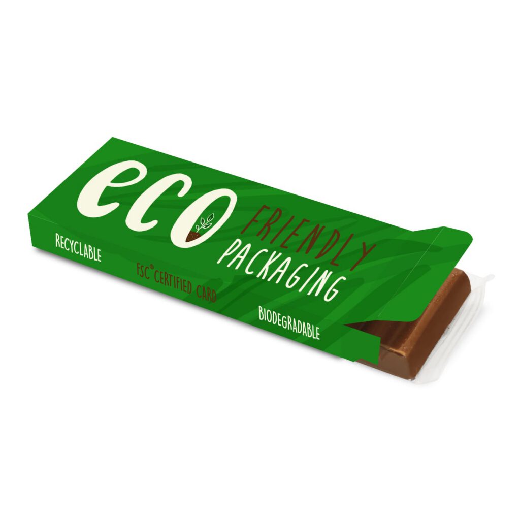 Eco Range - Eco 12 Baton Bar Box - Milk Chocolate