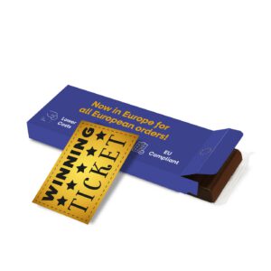 Eco 12 Baton Bar Box - Vegan Dark Chocolate - Image 2
