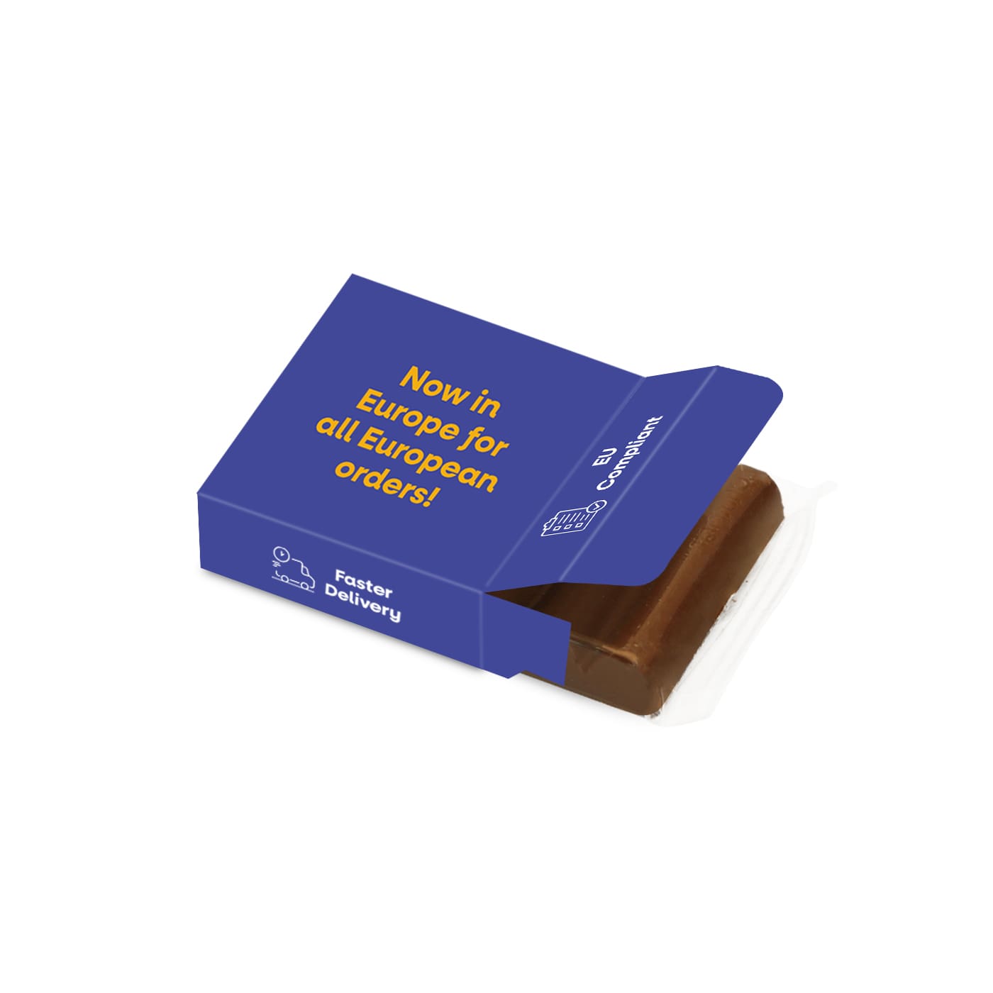 Eco 3 Baton Bar Box - Milk Chocolate - Image 1
