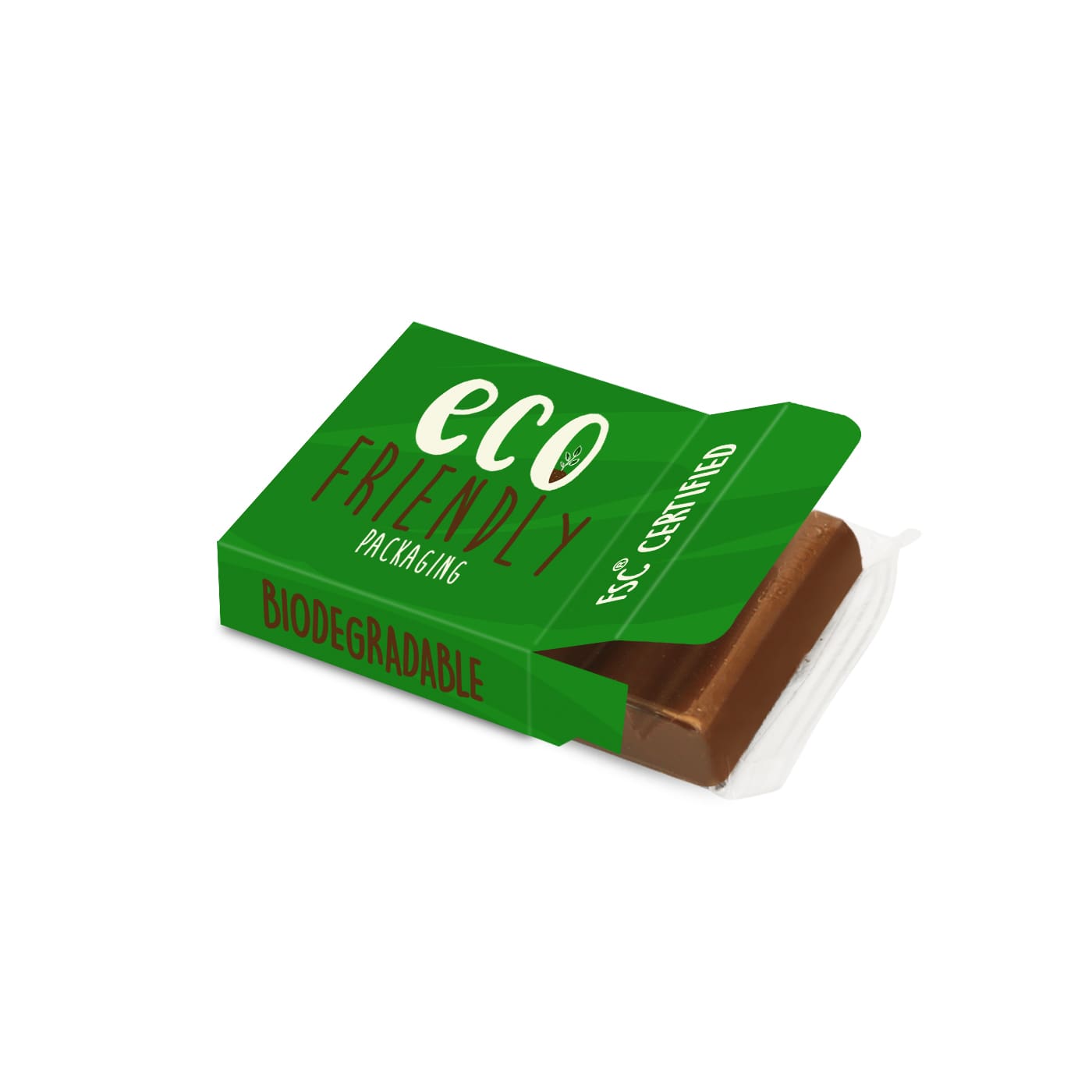 Eco 3 Baton Bar Box - Milk Chocolate - Image 1
