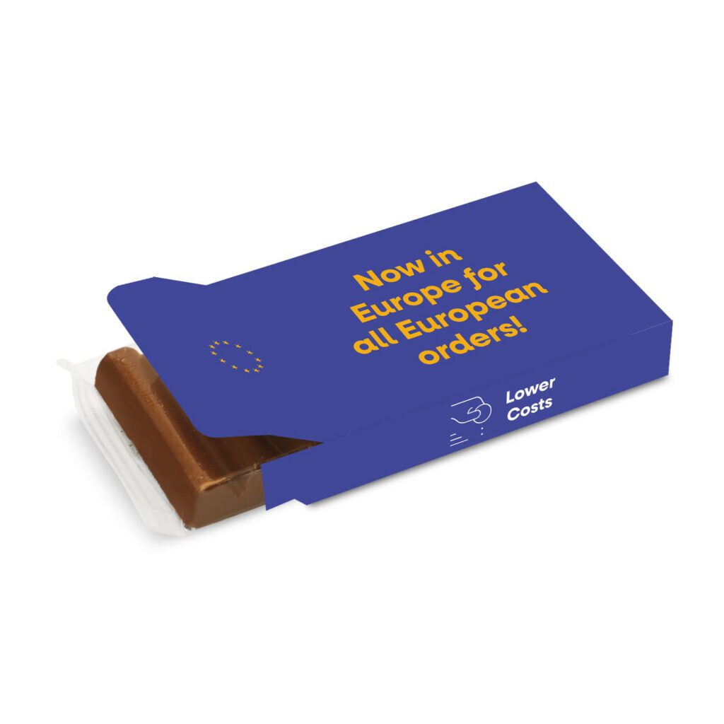 Eco 6 Baton Bar Box - Milk Chocolate