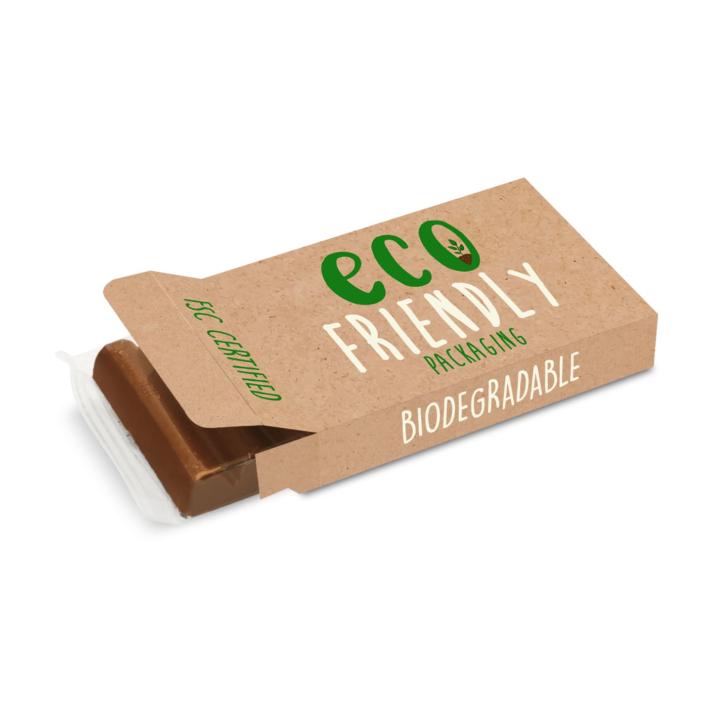 Eco 6 Baton Bar Box - Milk Chocolate - Image 1