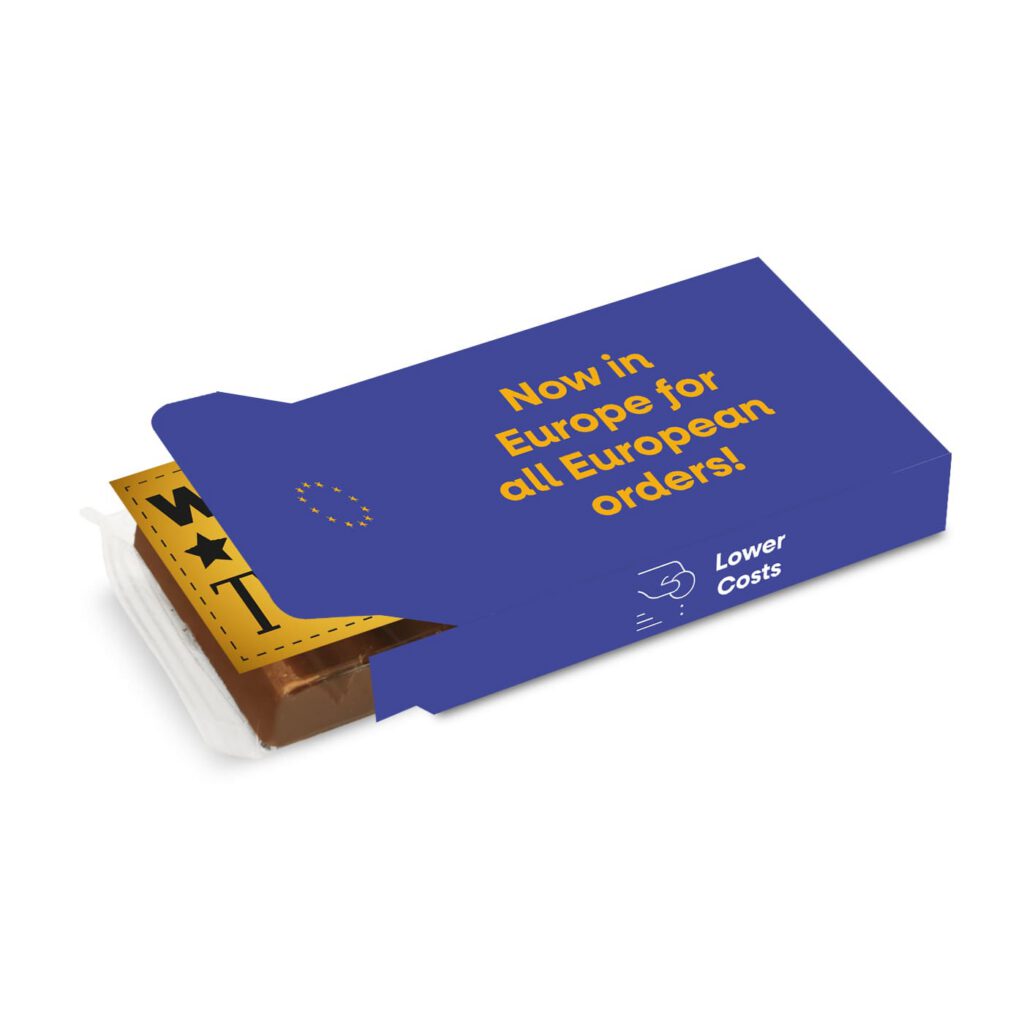 Eco 6 Baton Bar Box - Milk Chocolate