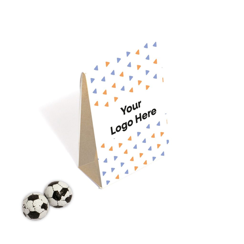 Eco Carton Box - Chocolate Footballs