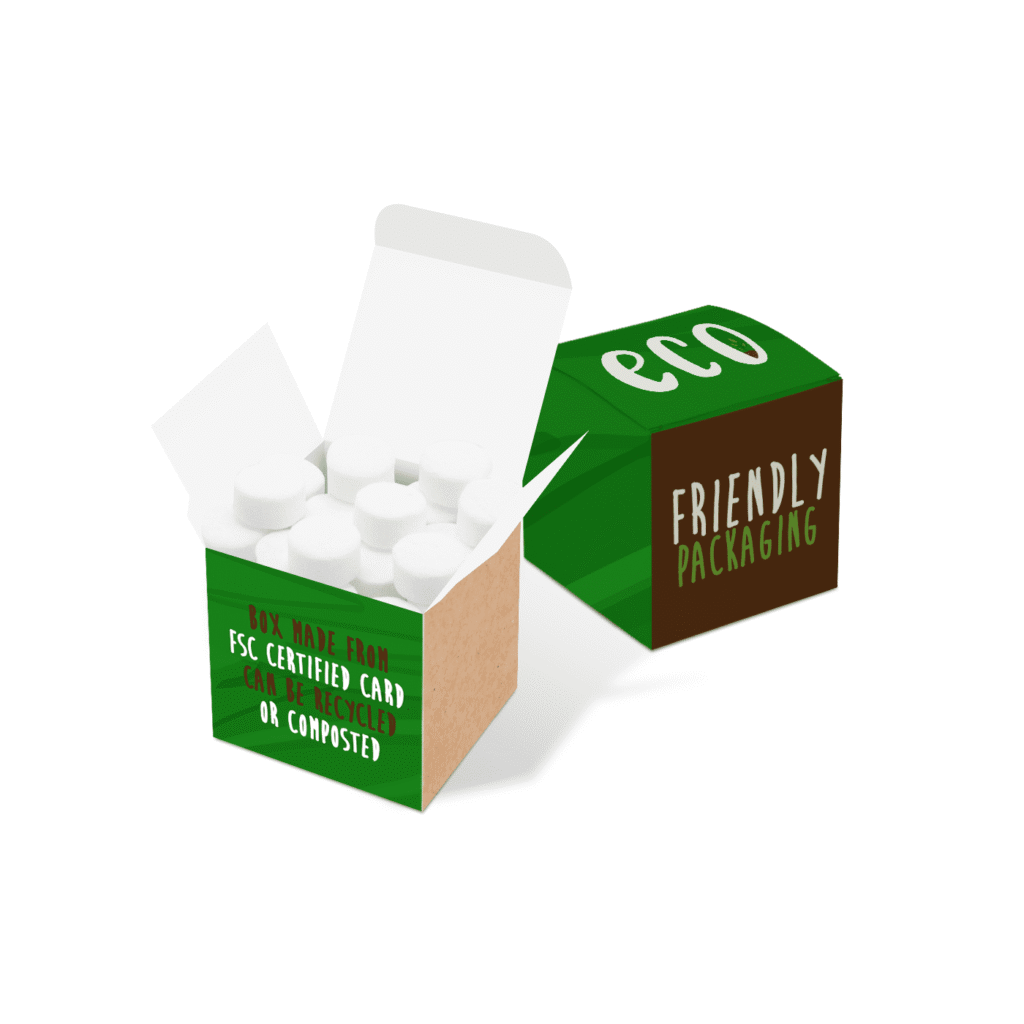 Eco Mini Cube Box - Midi Mints
