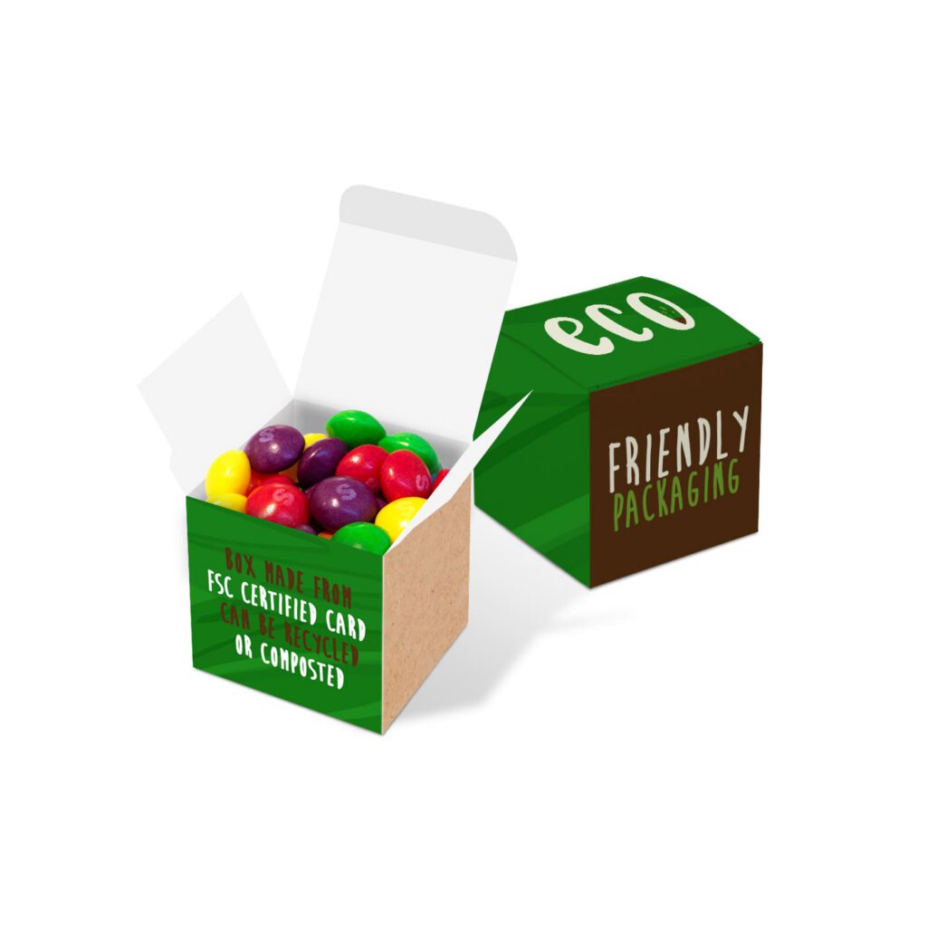 Eco Mini Cube Box - Skittles®