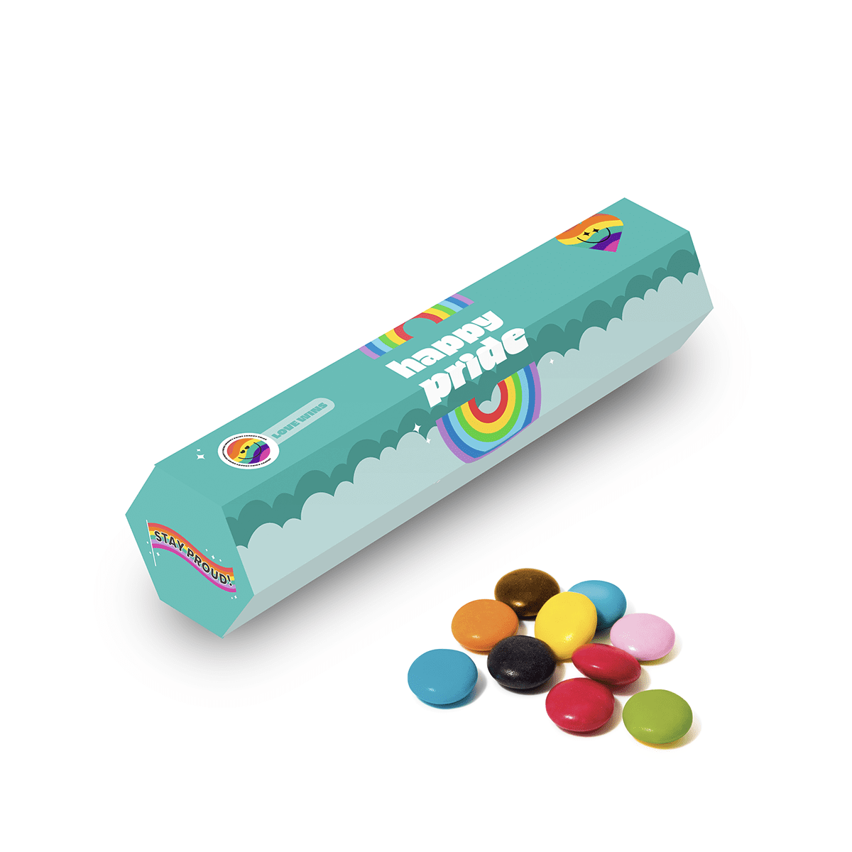 Eco Hex Tube Pride - Beanies - Image 1